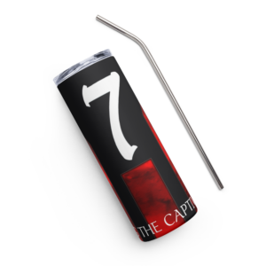 THREE 7 BLACK tumbler