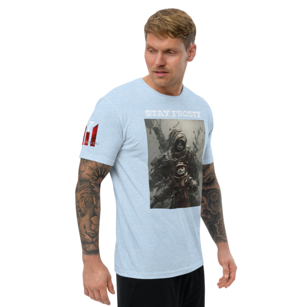STAY FROSTY Fitted T-shirt - Image 12