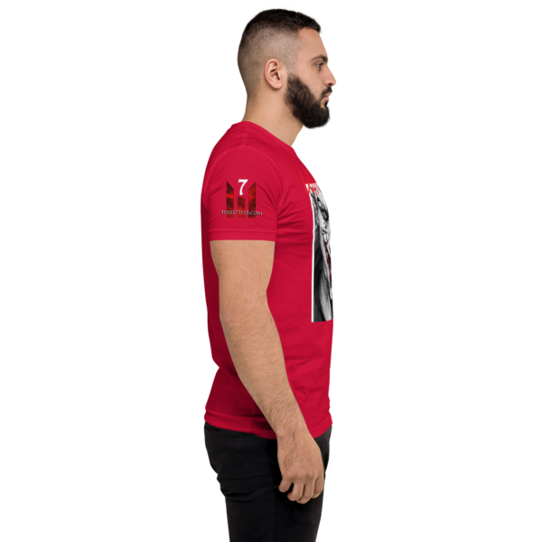 jOKes oN YOU Fitted T-shirt - Image 4