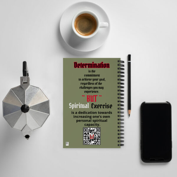 DETERMINATION Spiral notebook - Image 4