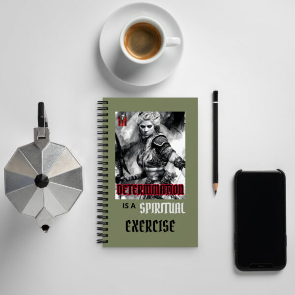 DETERMINATION Spiral notebook - Image 3