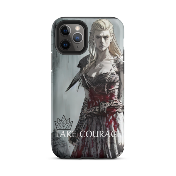 TAKE COURAGE Tough iPhone case - Image 3
