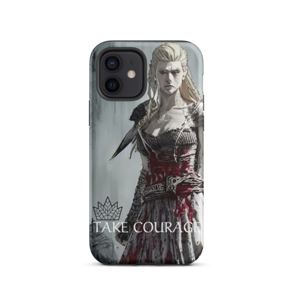 TAKE COURAGE Tough iPhone case - Image 10