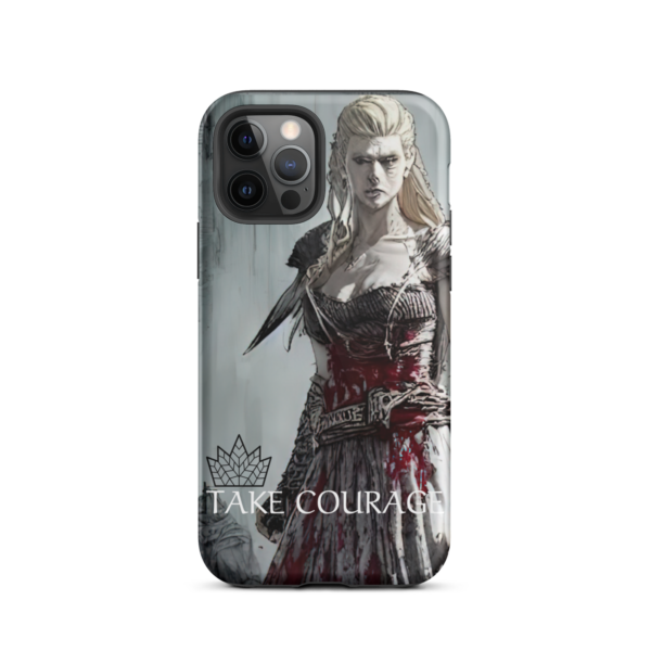 TAKE COURAGE Tough iPhone case - Image 12