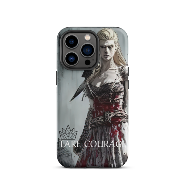 TAKE COURAGE Tough iPhone case - Image 19