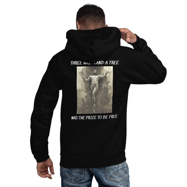THREE NAILS AND A TREE Hoodie - Image 12