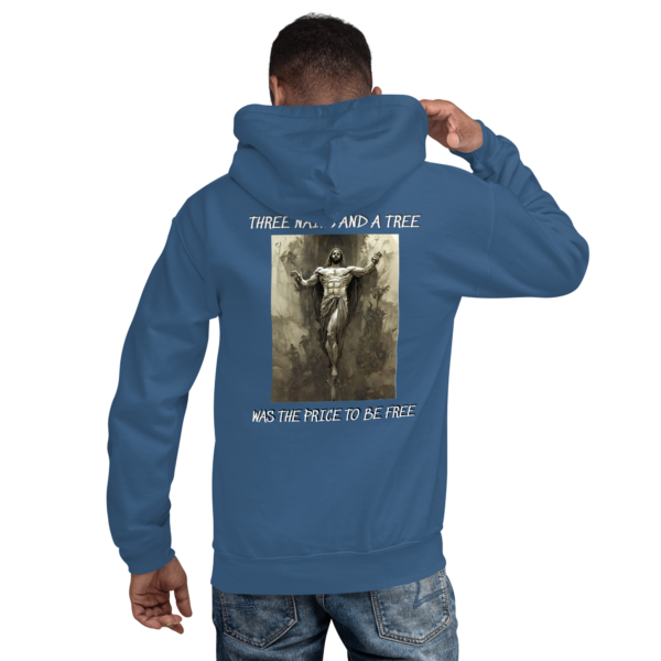 THREE NAILS AND A TREE Hoodie - Image 14