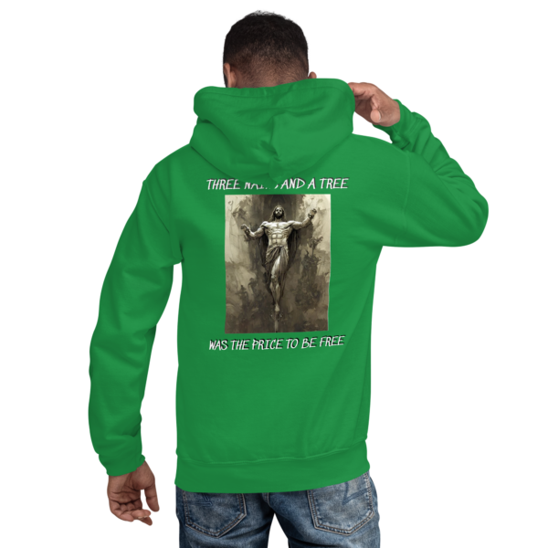 THREE NAILS AND A TREE Hoodie - Image 16
