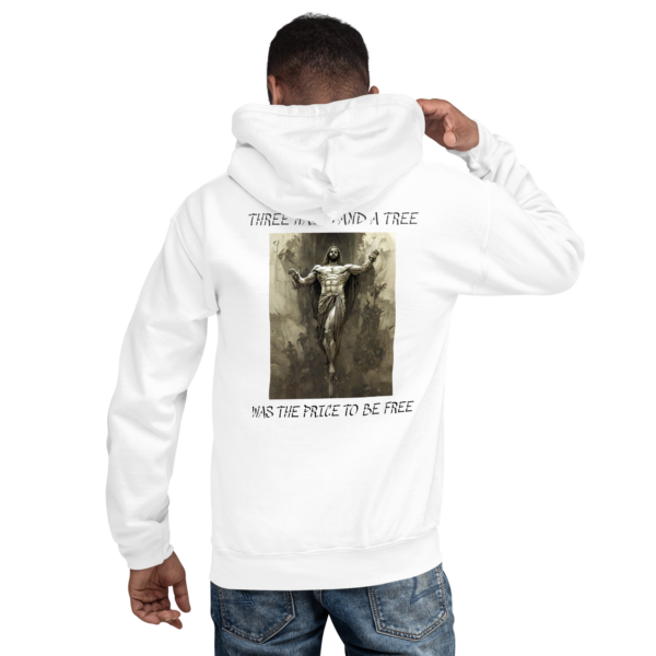 THREE NAILS AND A TREE Hoodie - Image 20
