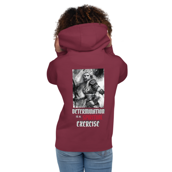 DETERMINATION Woman's Hoodie - Image 7