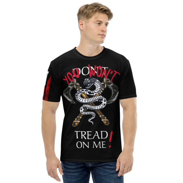 YOU WONT TREAD BLACK FULL PRINT t-shirt