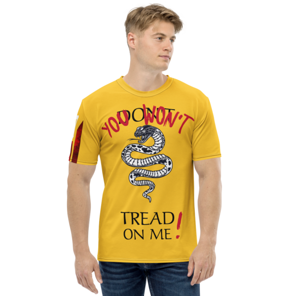 YOU WONT TREAD YELLOW W/O AXES t-shirt
