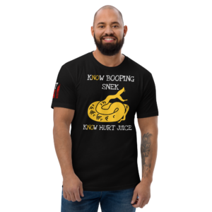 kNOw BOOPING FITTED T-shirt
