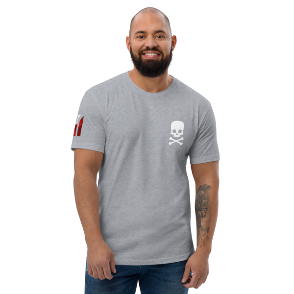 NEVER THE SOLUTION DARK FITTED T-shirt - Image 8