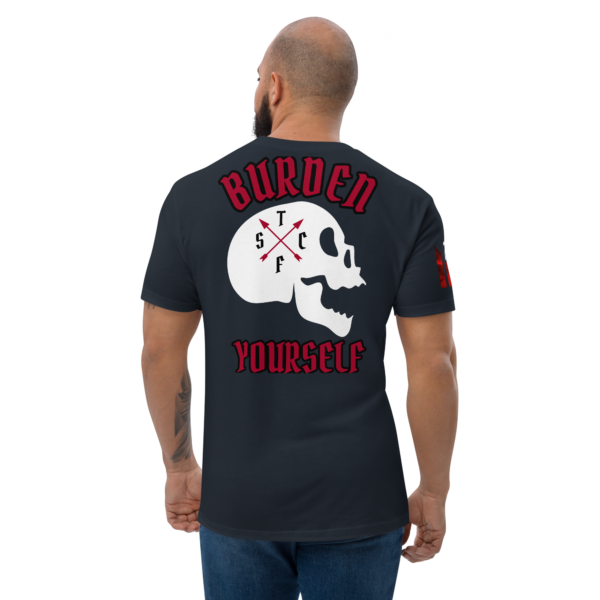 BURDEN YOURSELF DARK FITTED T-shirt - Image 3