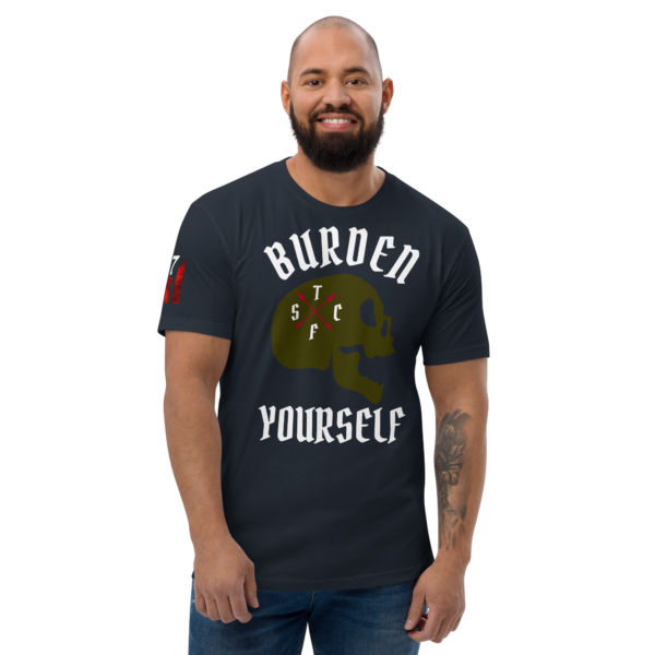 BURDEN YOURSELF FITTED T-shirt - Image 2