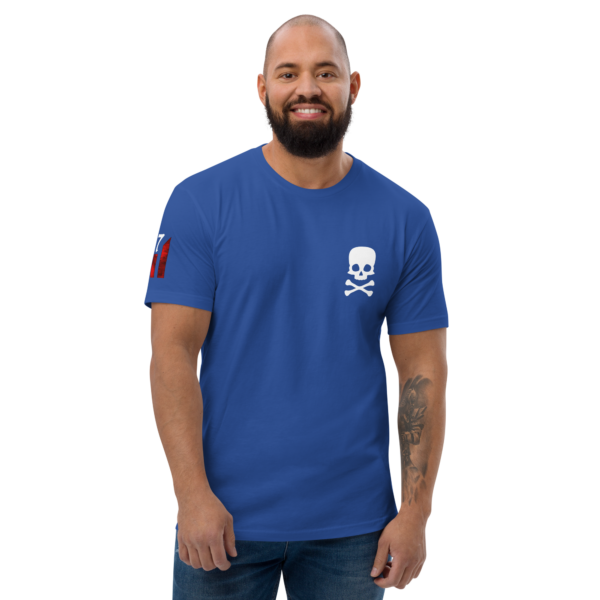 NEVER THE SOLUTION DARK FITTED T-shirt - Image 6