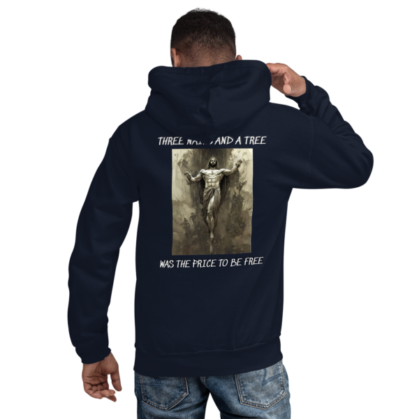 THREE NAILS AND A TREE Hoodie - Image 8