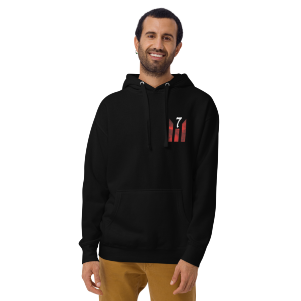 BURDEN YOURSELF WHITE SKULL Hoodie - Image 2
