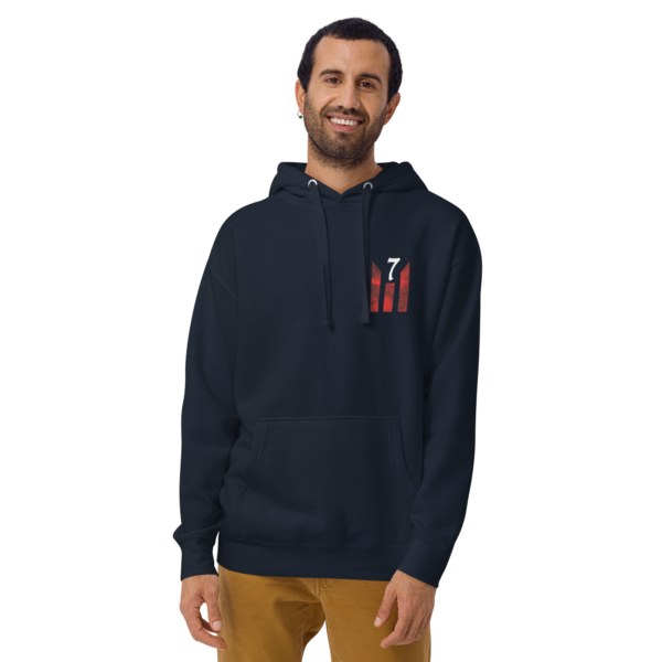 BURDEN YOURSELF WHITE SKULL Hoodie - Image 4