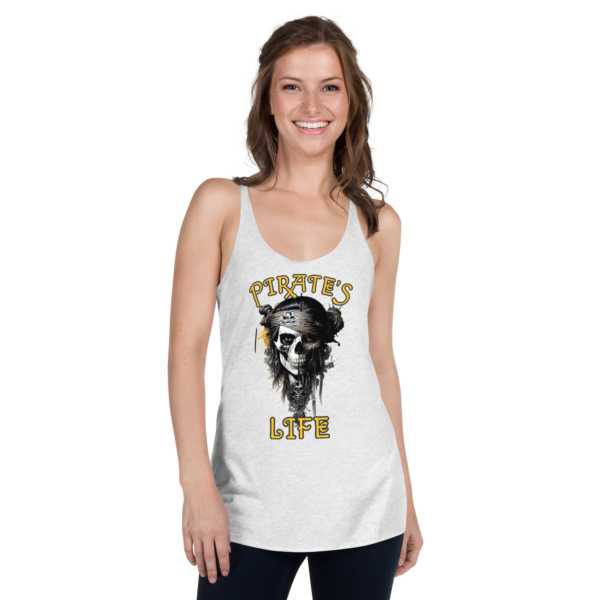 PIRATES (L)ife Women's Racerback Tank - Image 9