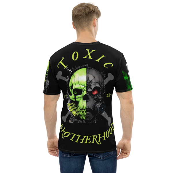 TOXIC BROTHERHOOD 187 BLACK Men's t-shirt - Image 2