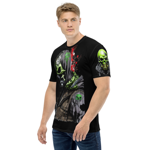 TOXIC BROTHERHOOD 187 BLACK Men's t-shirt - Image 3