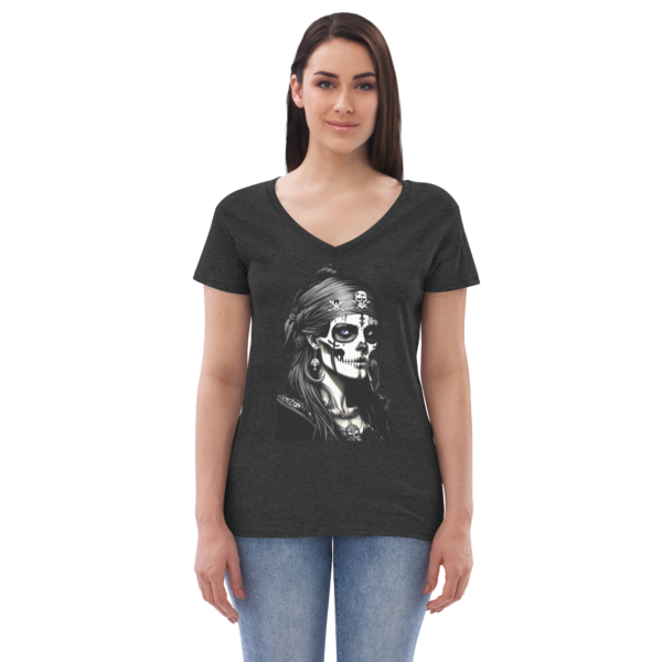 RAVEN GHOST v-neck t-shirt