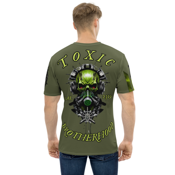 TOXIC BROTHERHOOD 2319 MC GREEN Men's t-shirt - Image 2