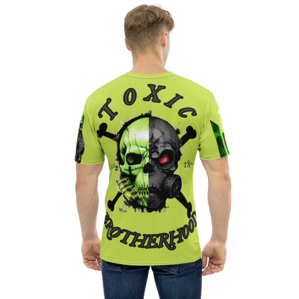 TOXIC BROTHERHOOD 187 TOXIC GREEN Men's t-shirt - Image 2