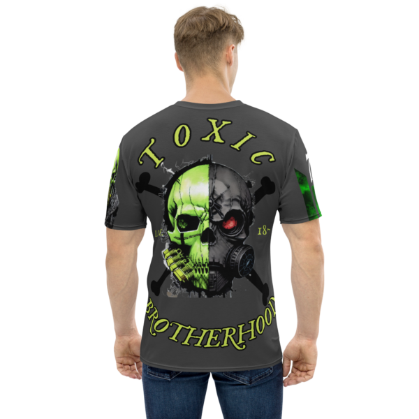 TOXIC BROTHERHOOD 187 GRAY Men's t-shirt - Image 2