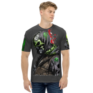 TOXIC BROTHERHOOD 187 GRAY Men's t-shirt