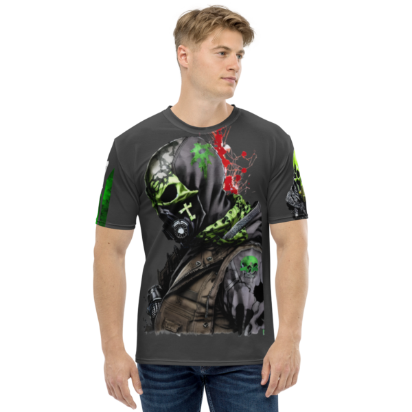 TOXIC BROTHERHOOD 187 GRAY Men's t-shirt