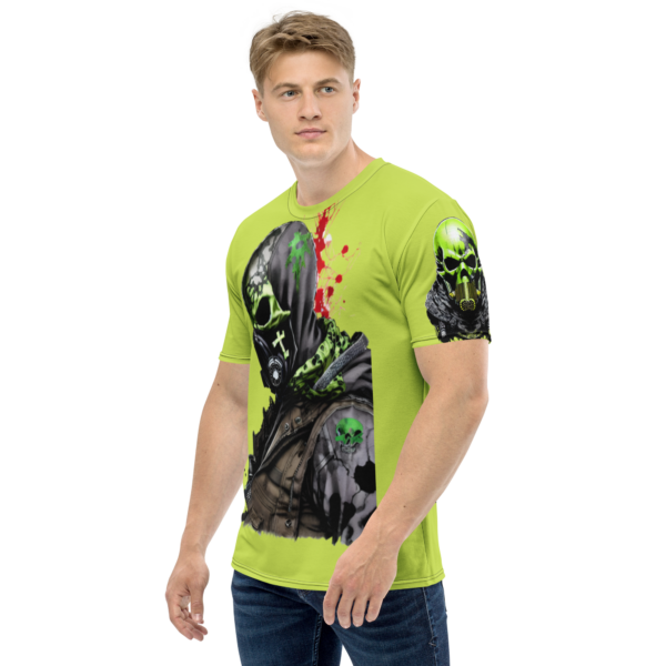 TOXIC BROTHERHOOD 187 TOXIC GREEN Men's t-shirt - Image 3