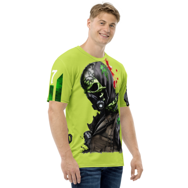 TOXIC BROTHERHOOD 187 TOXIC GREEN Men's t-shirt - Image 4