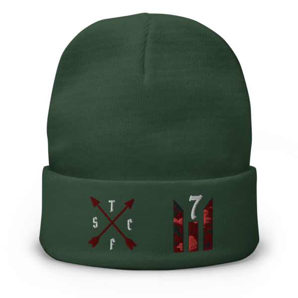 STCF Embroidered Beanie - Image 4