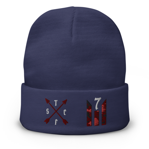 STCF Embroidered Beanie - Image 3