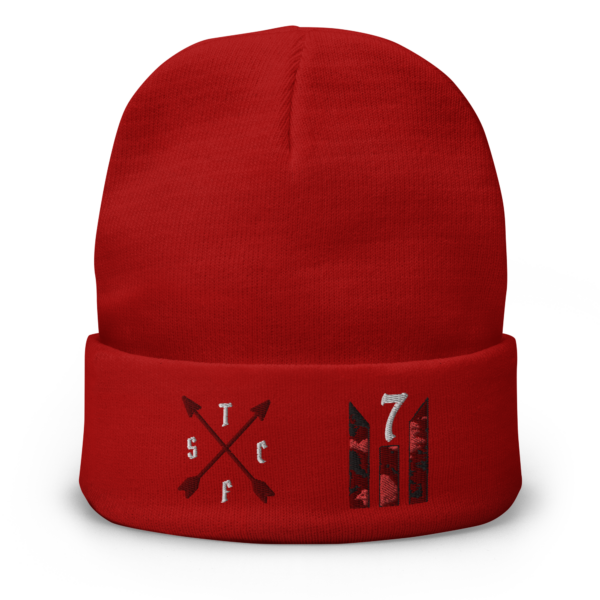 STCF Embroidered Beanie - Image 2
