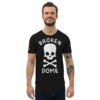 BROKEN DOME Curved Hem T-Shirt