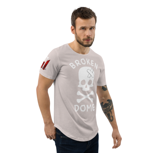 BROKEN DOME Curved Hem T-Shirt - Image 12