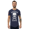 BROKEN DOME Curved Hem T-Shirt - Image 7