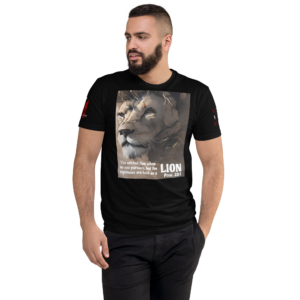 PROV 28:1 LION Fitted T-shirt