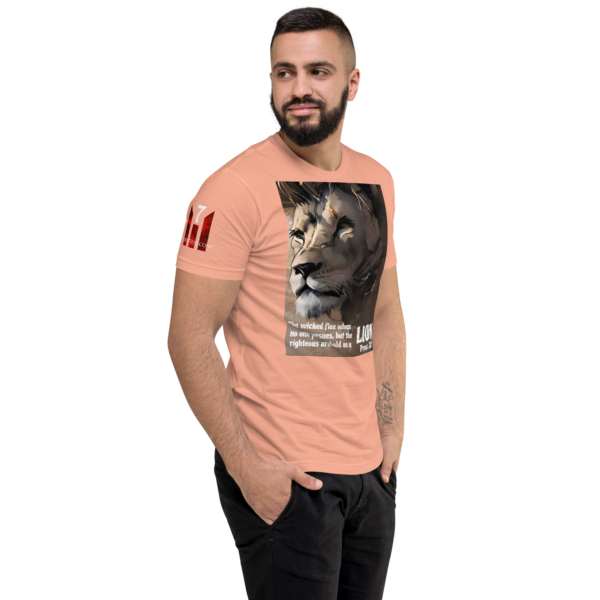 PROV 28:1 LION Fitted T-shirt - Image 15