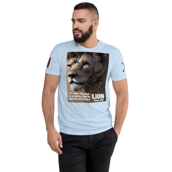PROV 28:1 LION Fitted T-shirt - Image 16