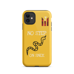 NO STEP ON SNEK Tough iPhone case