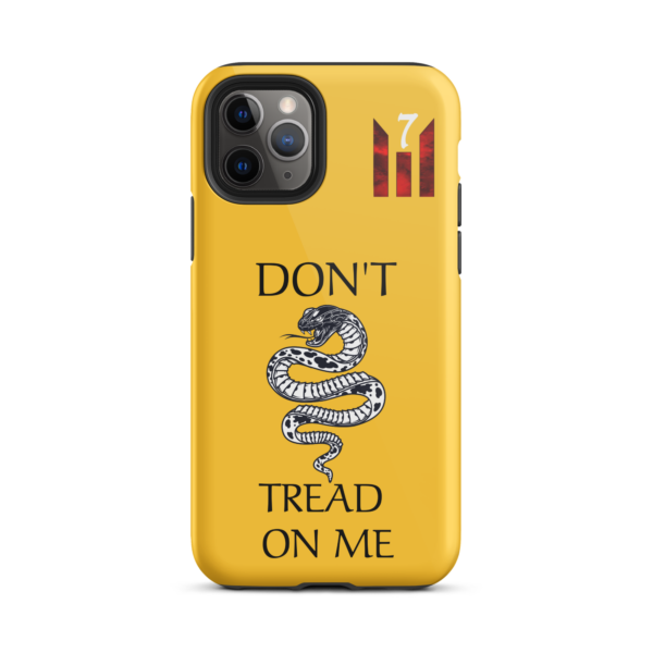 DONT TREAD ON ME Tough iPhone case - Image 3