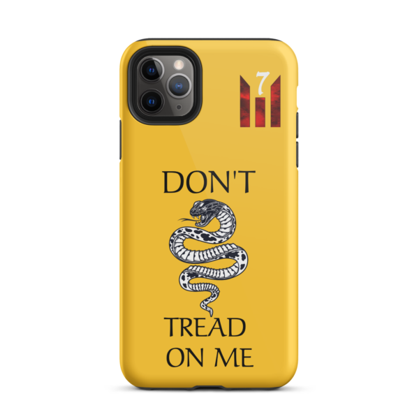 DONT TREAD ON ME Tough iPhone case - Image 5