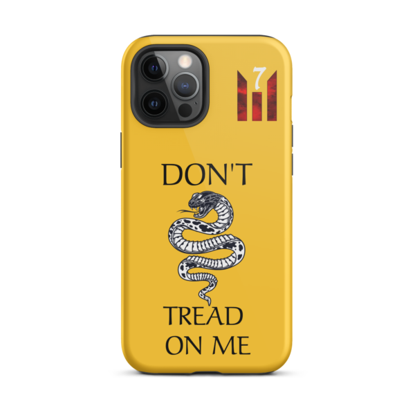 DONT TREAD ON ME Tough iPhone case - Image 13