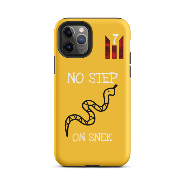 NO STEP ON SNEK Tough iPhone case - Image 4