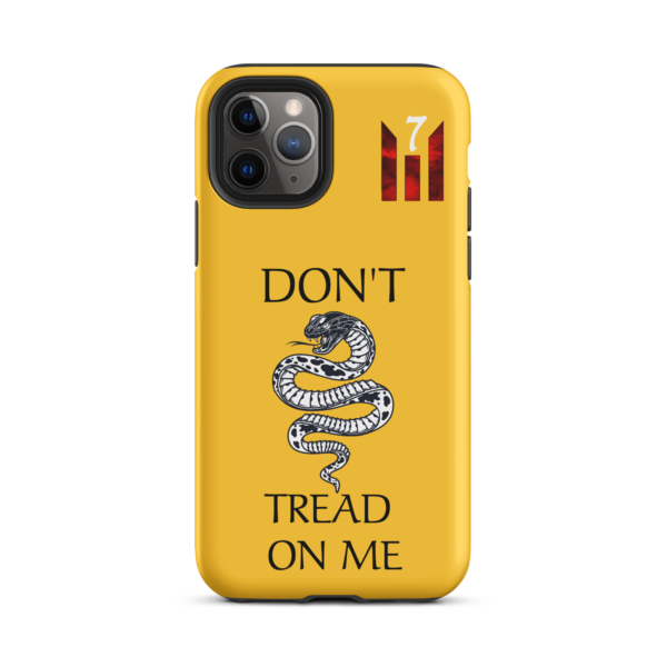 DONT TREAD ON ME Tough iPhone case - Image 4
